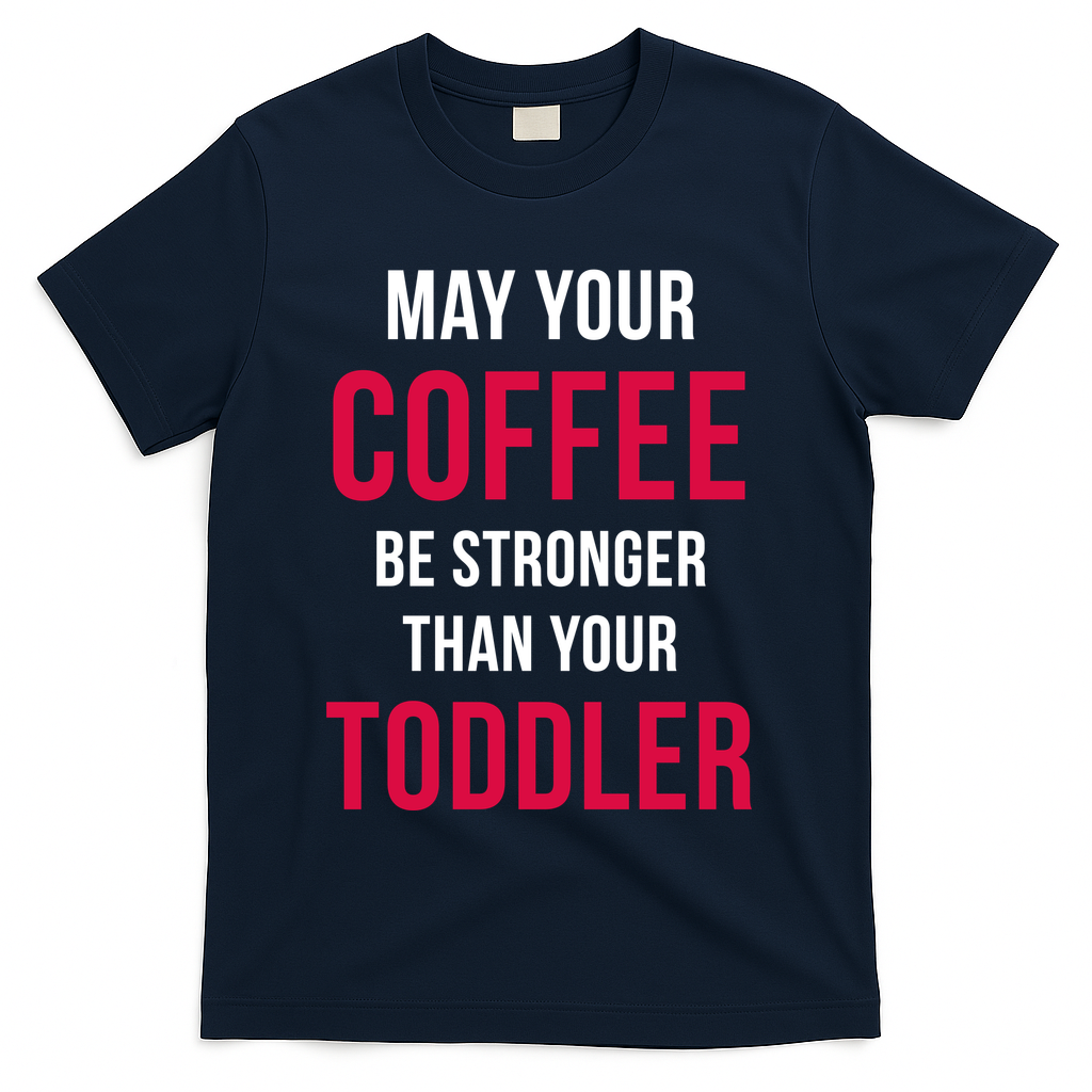 May Your Coffee Be Stronger Than Your Toddler T-Shirt