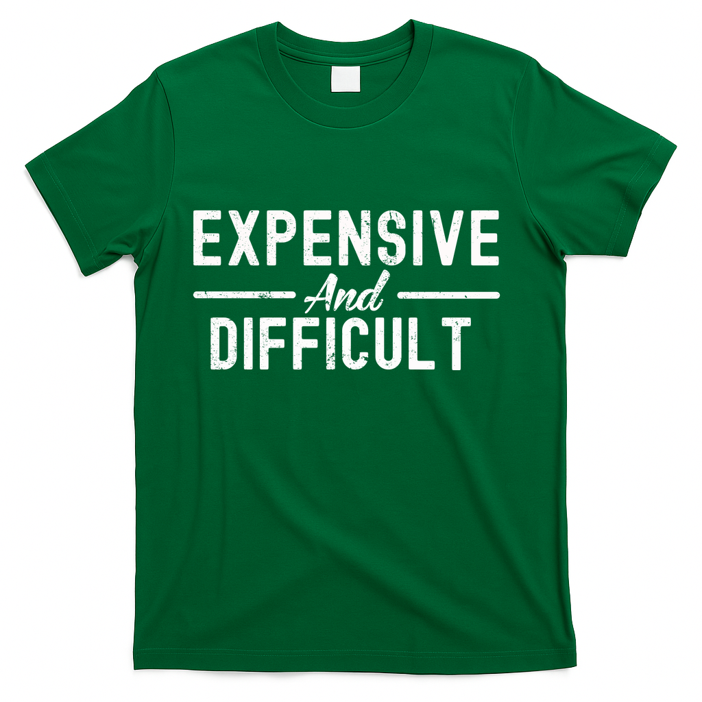 Expensive And Difficult Funny Mom Life T-Shirt