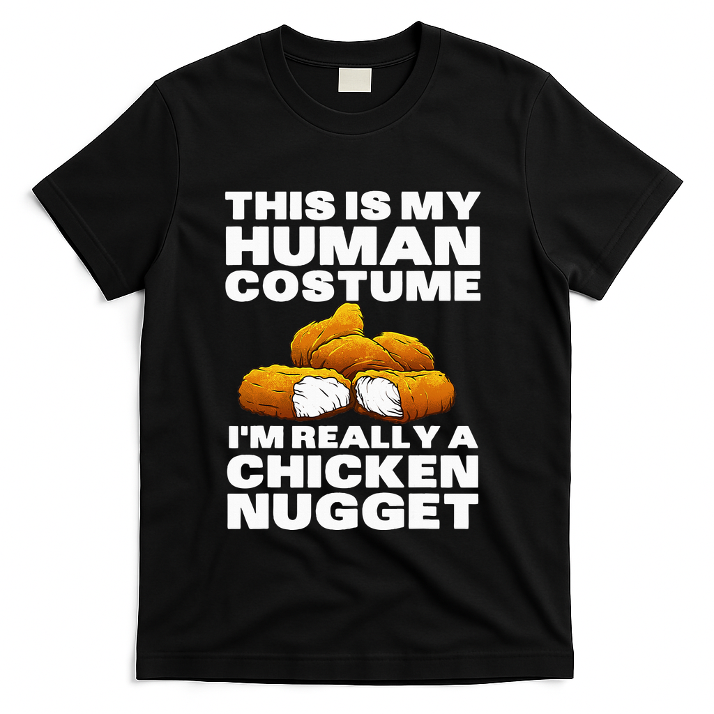 Chicken Nugget Art For Chicken Nugget Costume T-Shirt