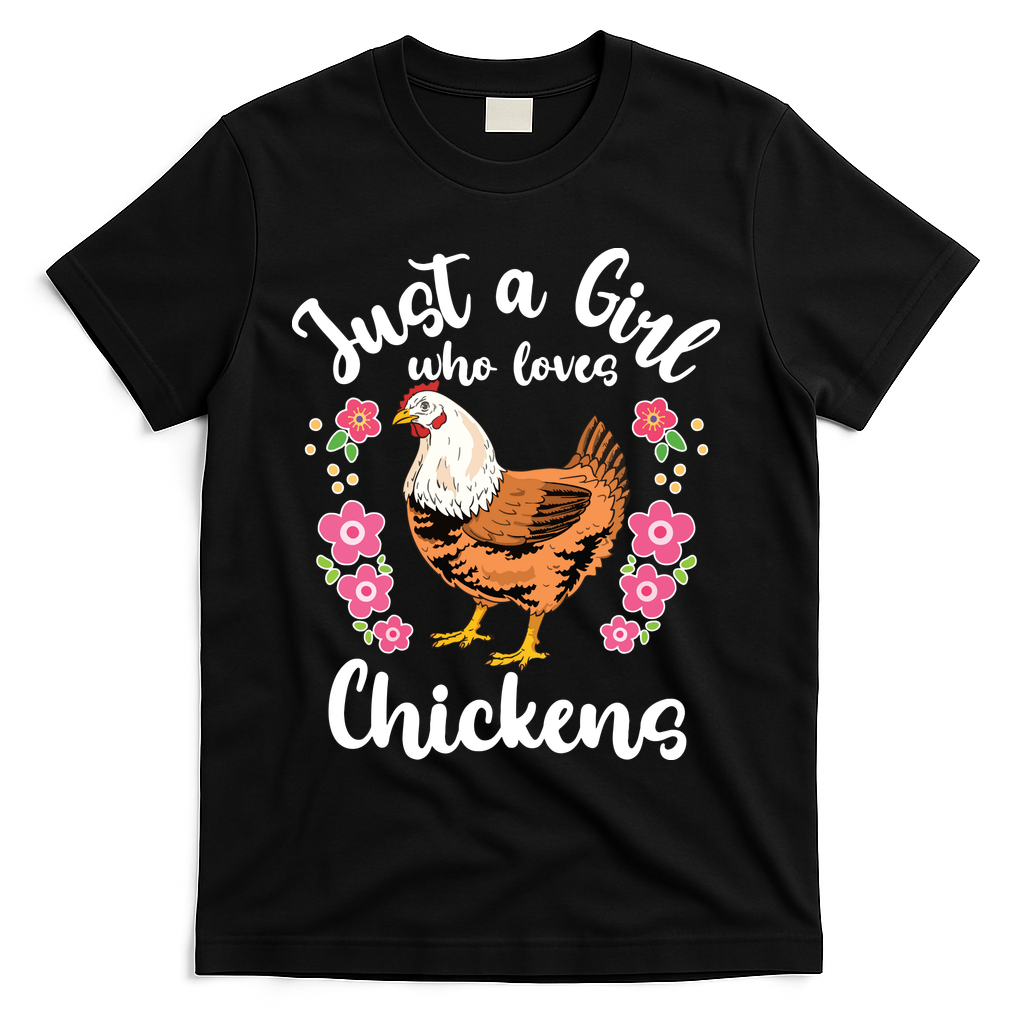 Chicken Who Loves Chickens T-Shirt