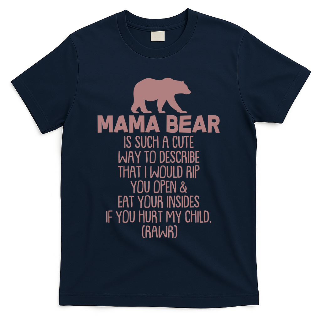 Funny Mama Bear Rawr T-Shirt