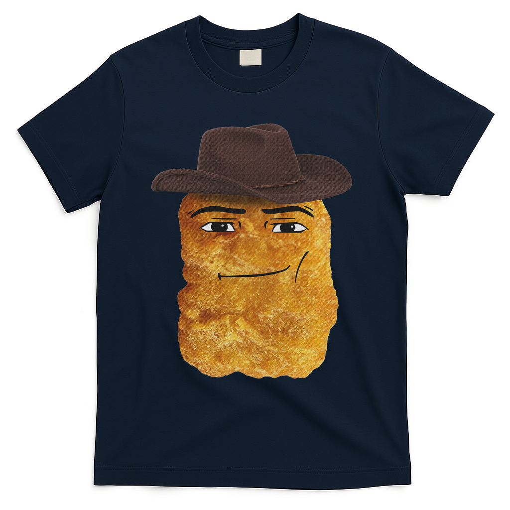 Cowboy Chicken Nugget Meme T-Shirt