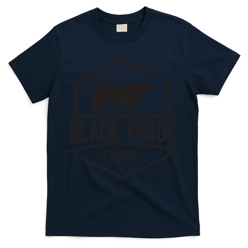 Cow Farmer Black Angus Cattle T-Shirt