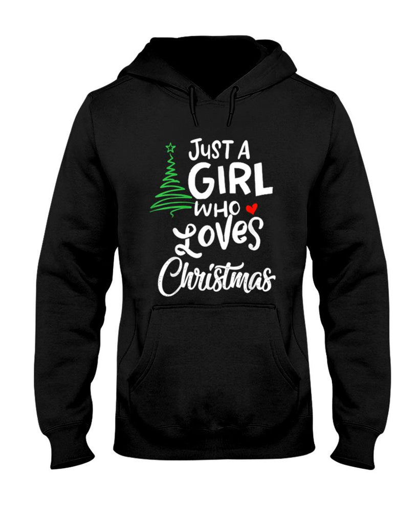 Just a Girl who Loves Christmas a Gift for XMAS T-Shirt