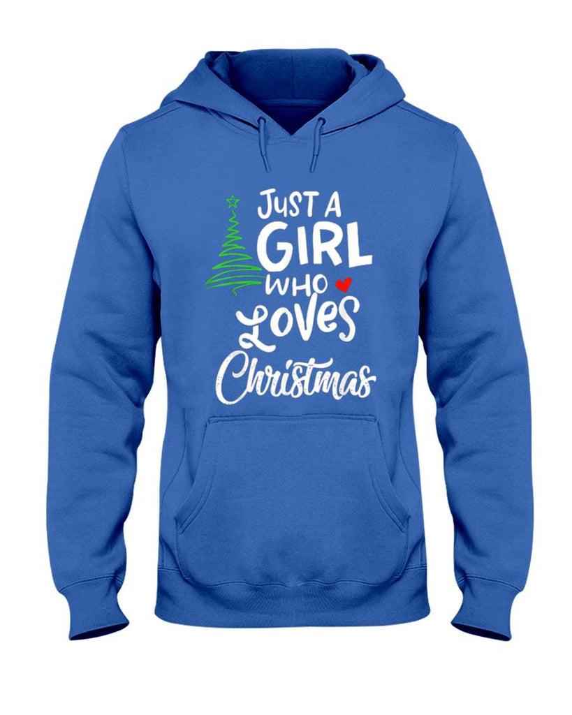 Just a Girl who Loves Christmas a Gift for XMAS T-Shirt