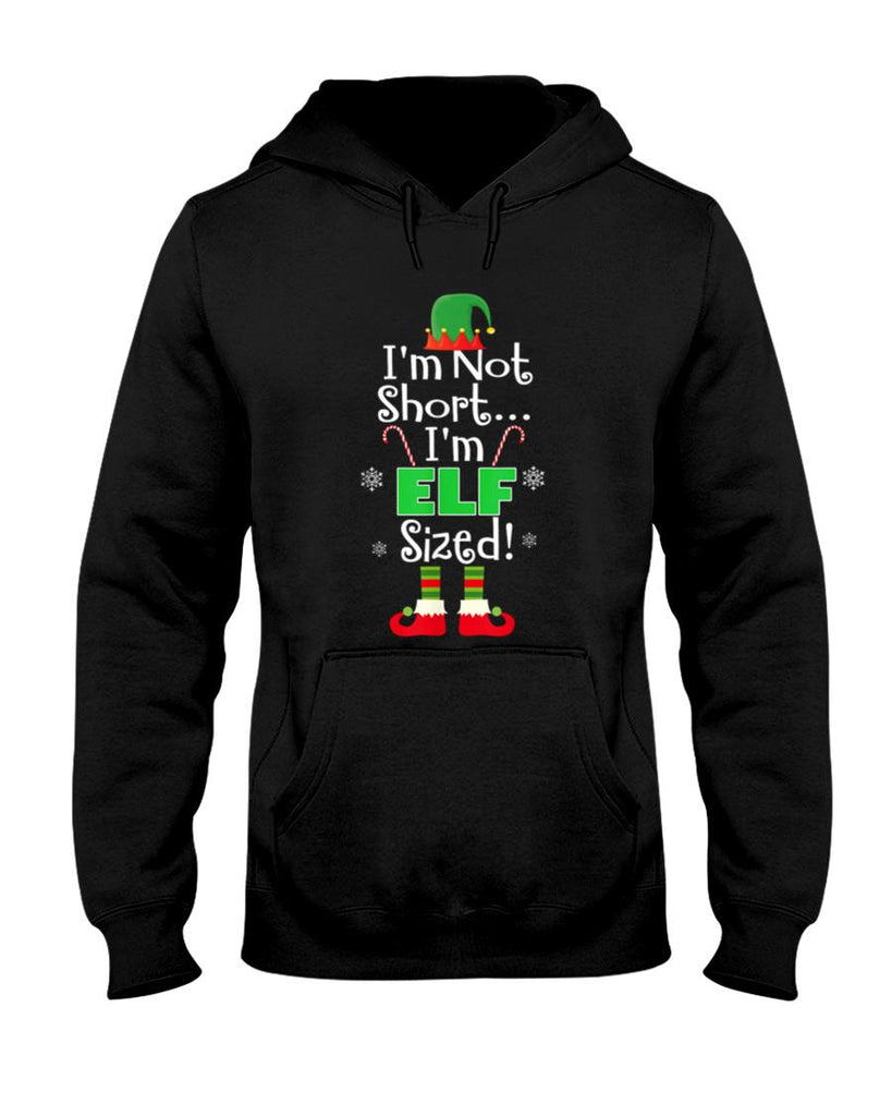 Im Not Short Im Elf Sized Funny Christmas Xmas Gift T-Shirt
