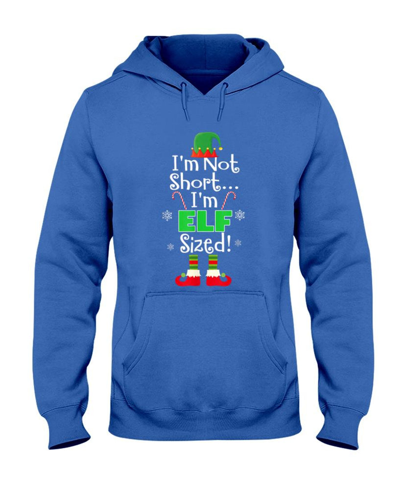 Im Not Short Im Elf Sized Funny Christmas Xmas Gift T-Shirt