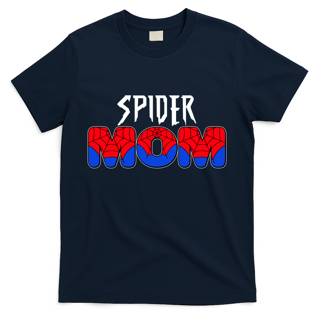 Funny Spider Mom Matching Family Shirts T-Shirt