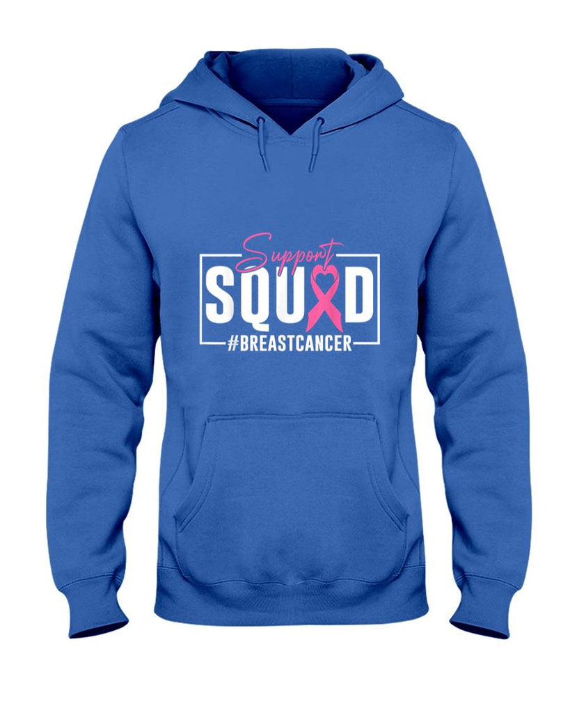Support Squad Breast Cancer Awareness Pink Ribbon T-Shirt