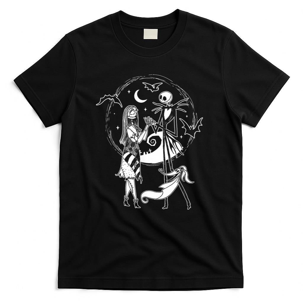 Nightmare Before Christmas - Jack Sally Zero T-Shirt