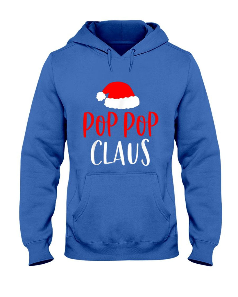 Pop Pop Claus Shirt Funny Christmas Pajamas PJs Grandpa Gift T-Shirt