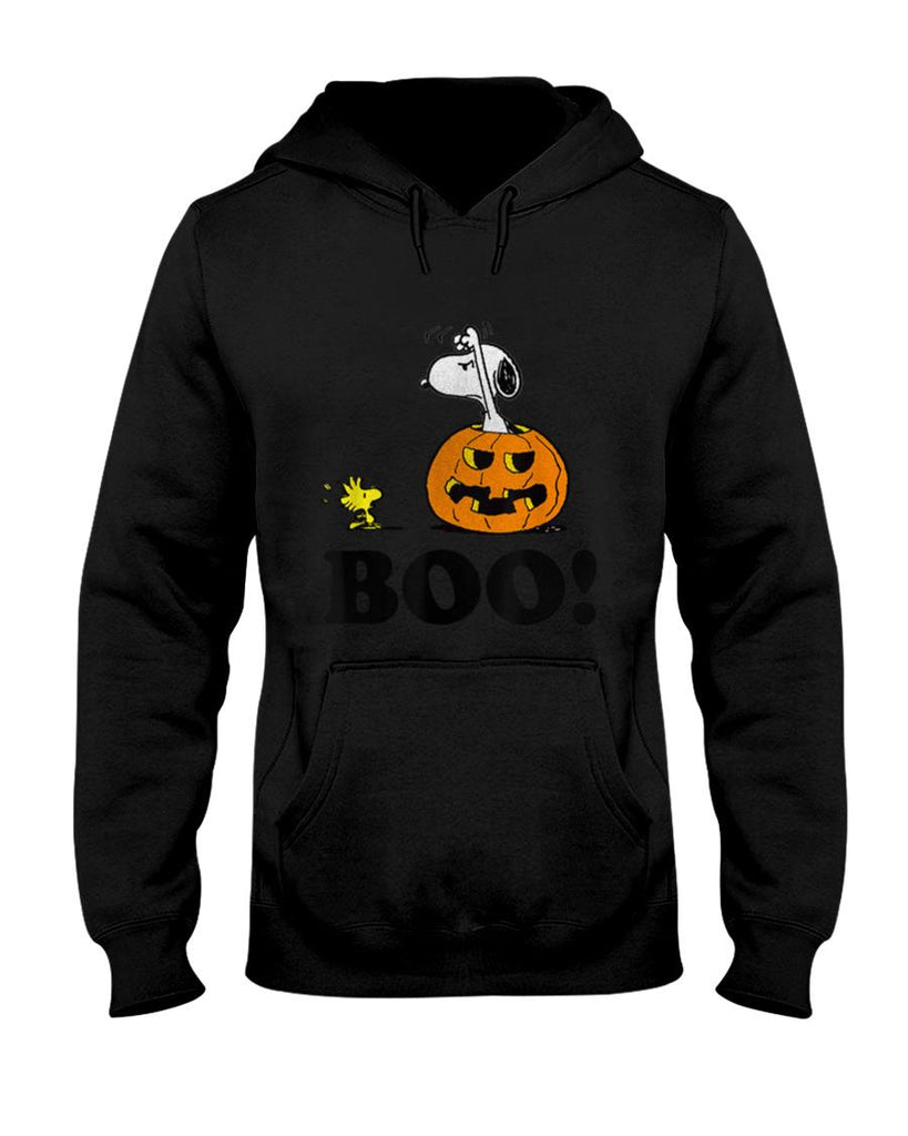 Halloween Shirt - Peanuts Halloween Snoopy Woodstock BOO! T-Shirt