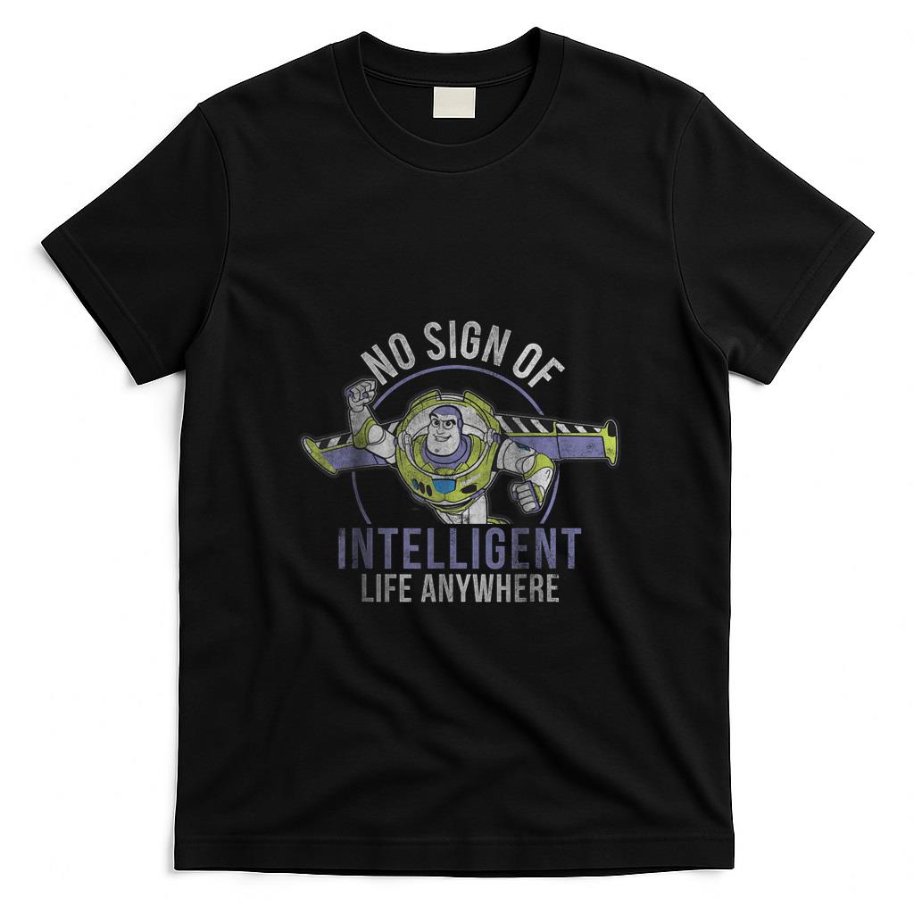 Funny Tees - Disney Pixar Toy Story Buzz Lightyear Intelligent Life T-Shirt