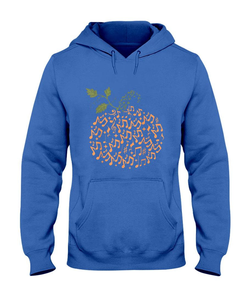 Music Notes Pumpkin Fall Music Teacher Autumn Halloween T-Shirt