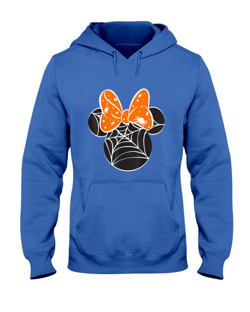 Halloween Shirt - Disney Mickey & Friends Halloween Minnie Spider Web Logo T-Shirt