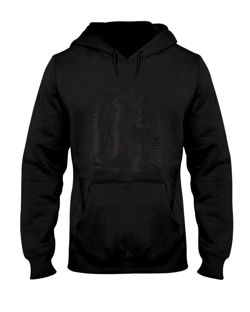 Halloween Shirt - Spooky Halloween Bigfoot Pumskin Shirt Men Women T-Shirt