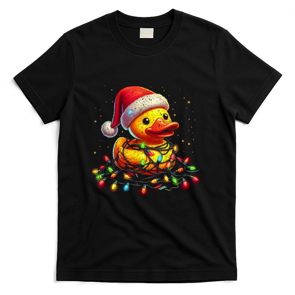 Xmas Rubber Duck Christmas T-Shirt