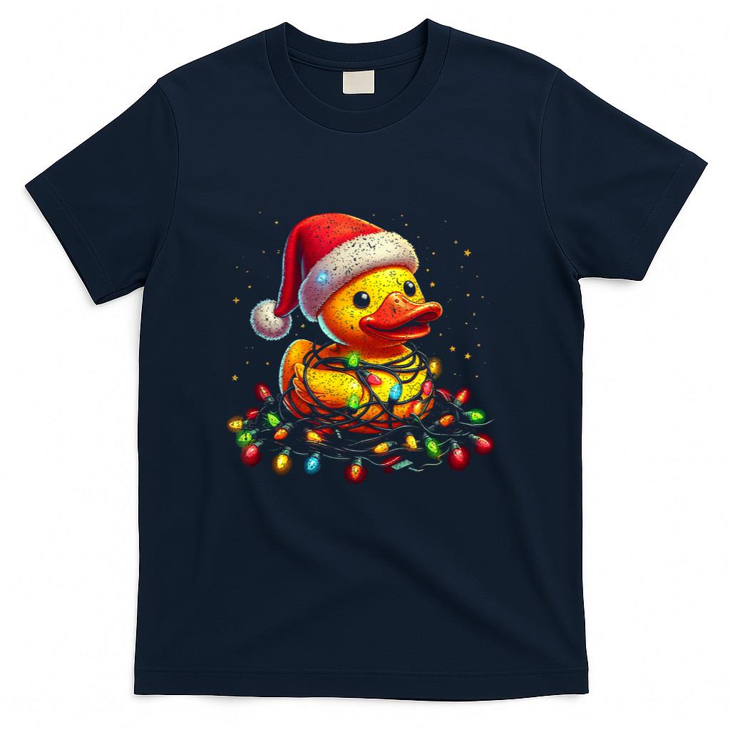 Xmas Rubber Duck Christmas T-Shirt