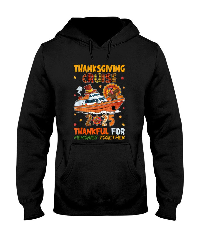 Thanksgiving Cruise 2025 Thankful For Memories Together T-Shirt