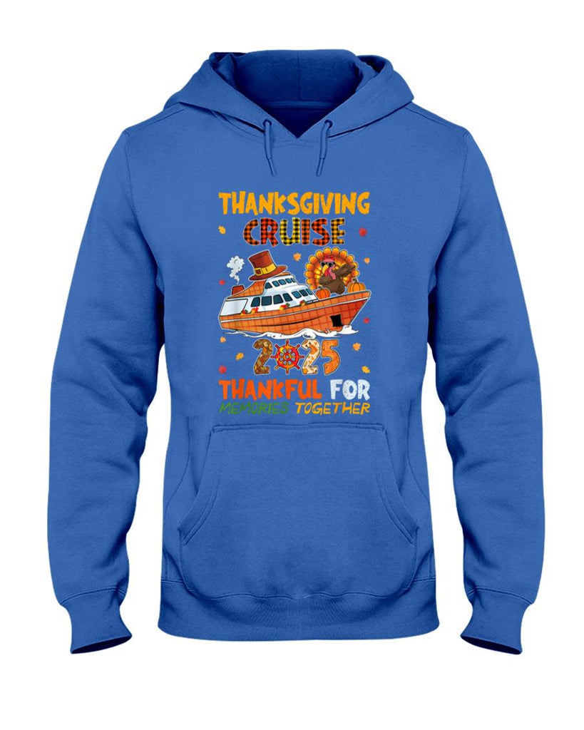 Thanksgiving Cruise 2025 Thankful For Memories Together T-Shirt