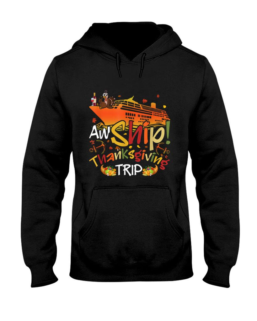 Aw Ship Thanksgiving Trip Cruise Matching Family Vacation T-Shirt