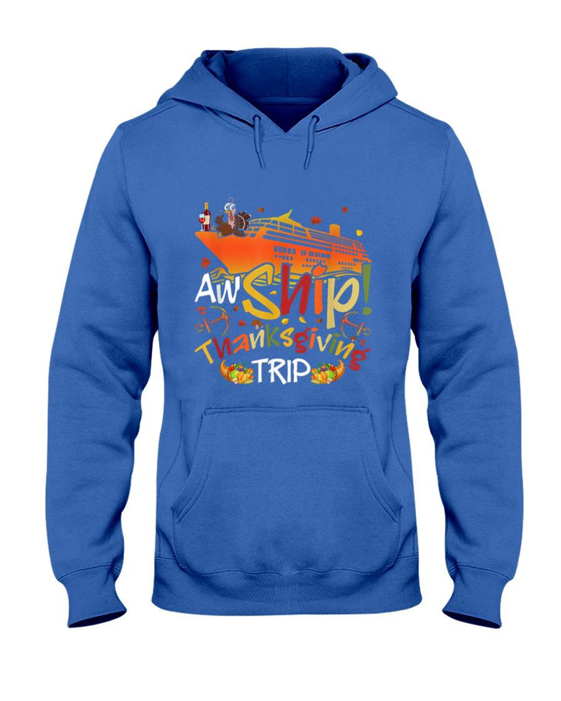 Aw Ship Thanksgiving Trip Cruise Matching Family Vacation T-Shirt