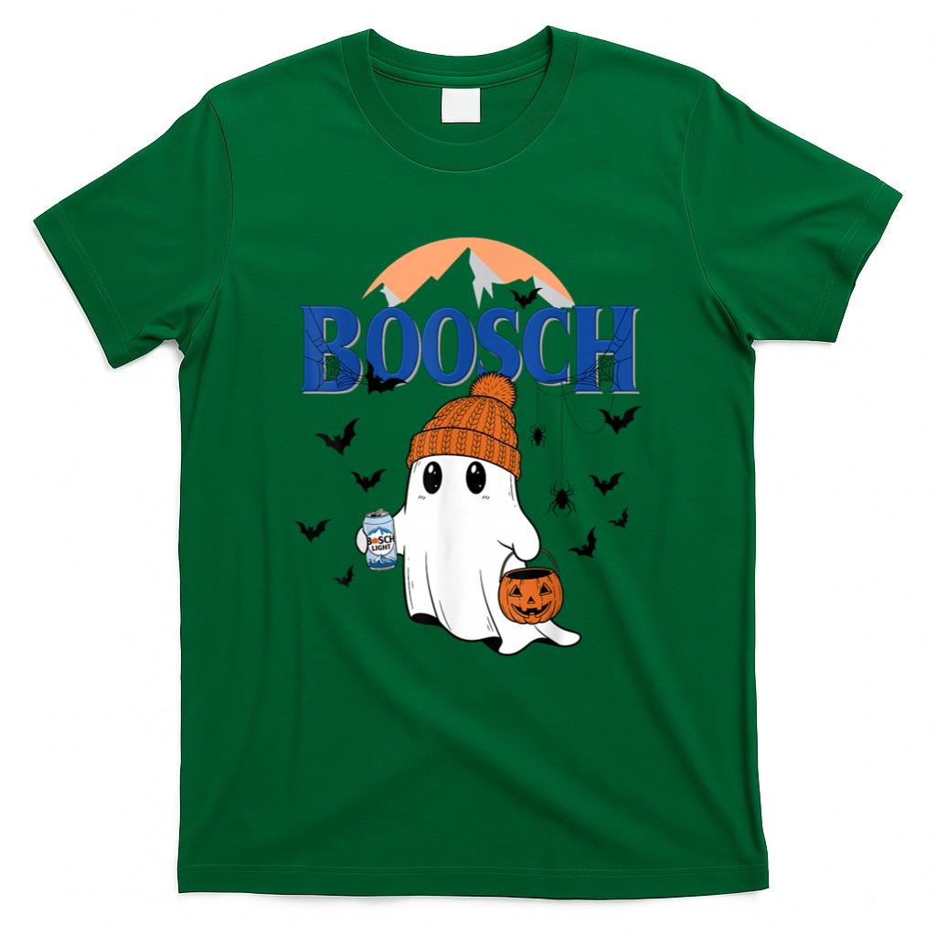 Halloween Shirt - Funny Boo Ghost Halloween Beer Drinking Spooky Season Men T-Shirt