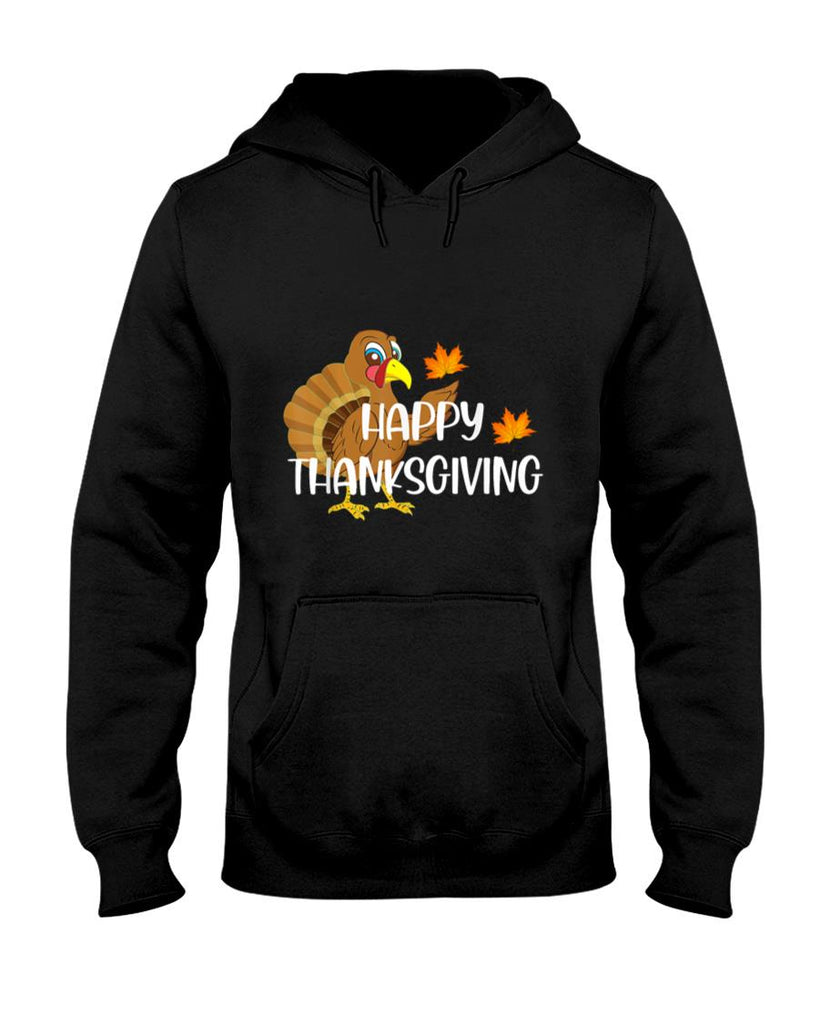 Happy Thanksgiving Turkey Funny Fall Holiday Season T-Shirt