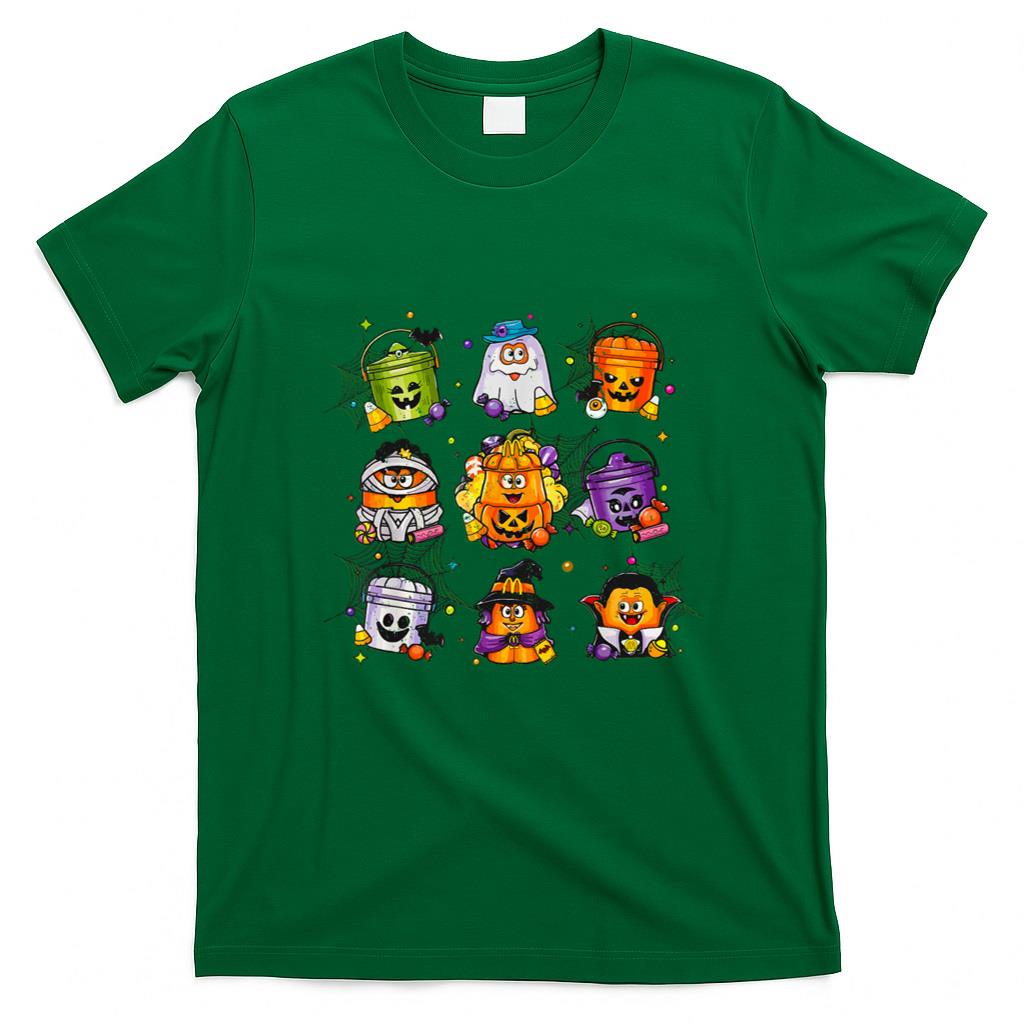Halloween Shirt - Spooky Nuggets Meal Bucket Halloween Chicken Nuggets T-Shirt