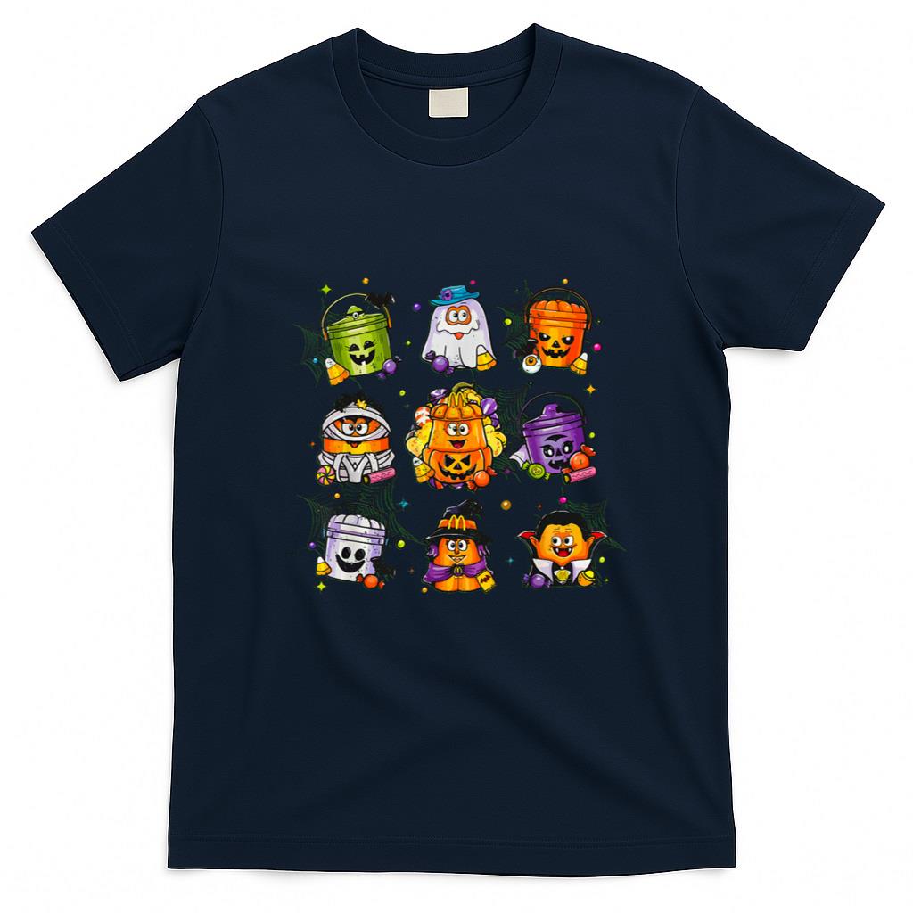 Halloween Shirt - Spooky Nuggets Meal Bucket Halloween Chicken Nuggets T-Shirt