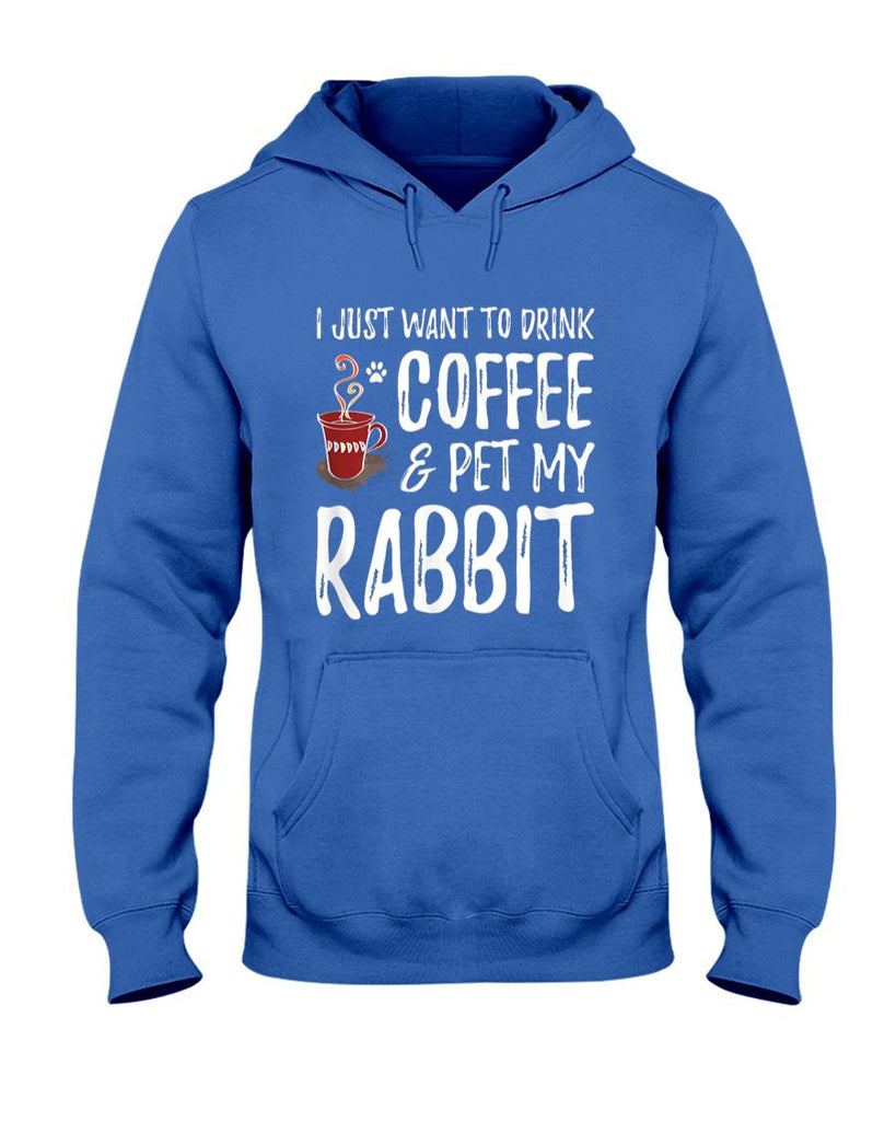 Pet Mom Halloween Shirt - Rabbit Lover Coffee T-Shirt Funny Bunny Mom Gift T-Shirt