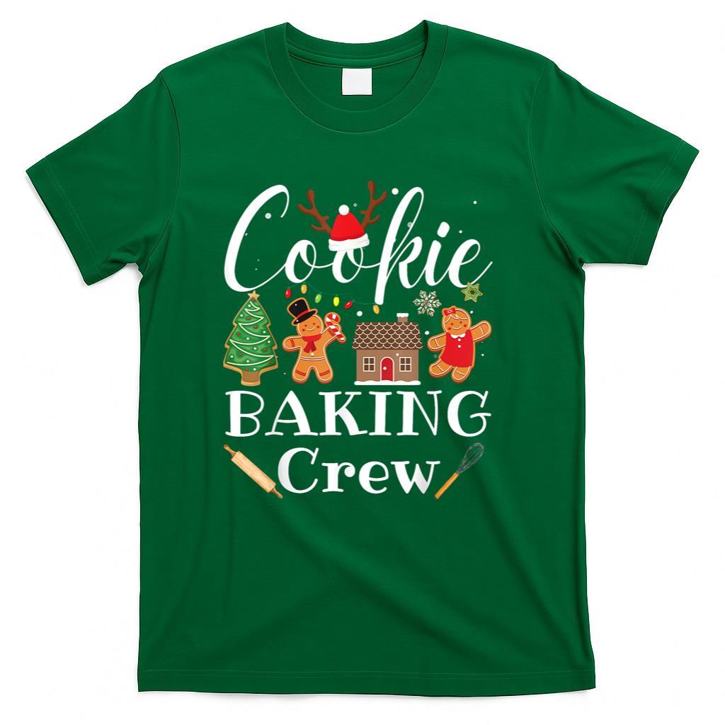 Christmas Cookie Baking Crew Family Baking Team Funny Cookie T-Shirt