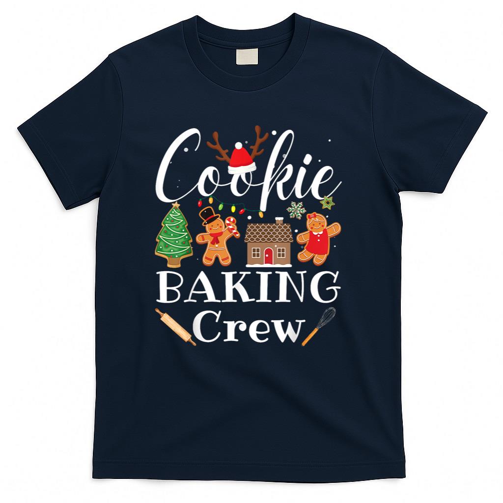 Christmas Cookie Baking Crew Family Baking Team Funny Cookie T-Shirt