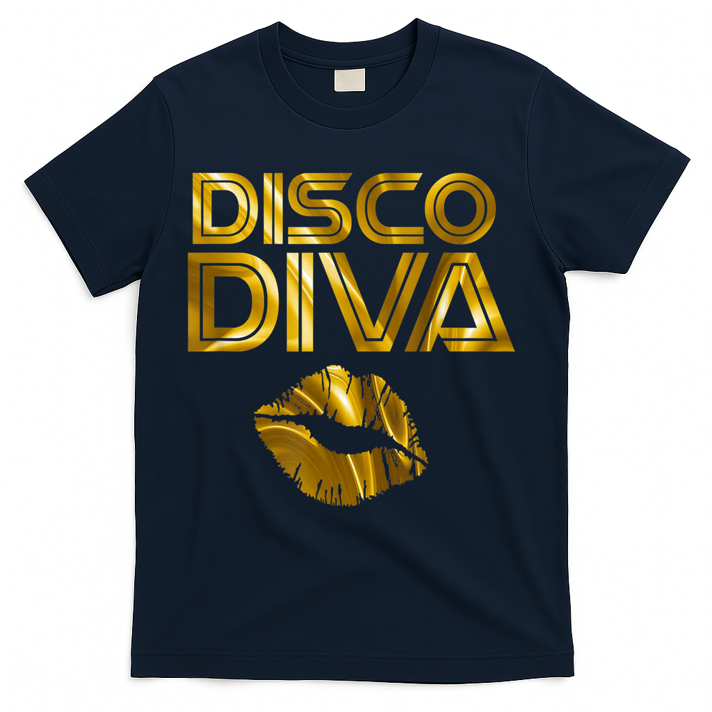 Disco Diva | 60s 70s 80s Costume Party Wear Outfit Tshirt T-Shirt