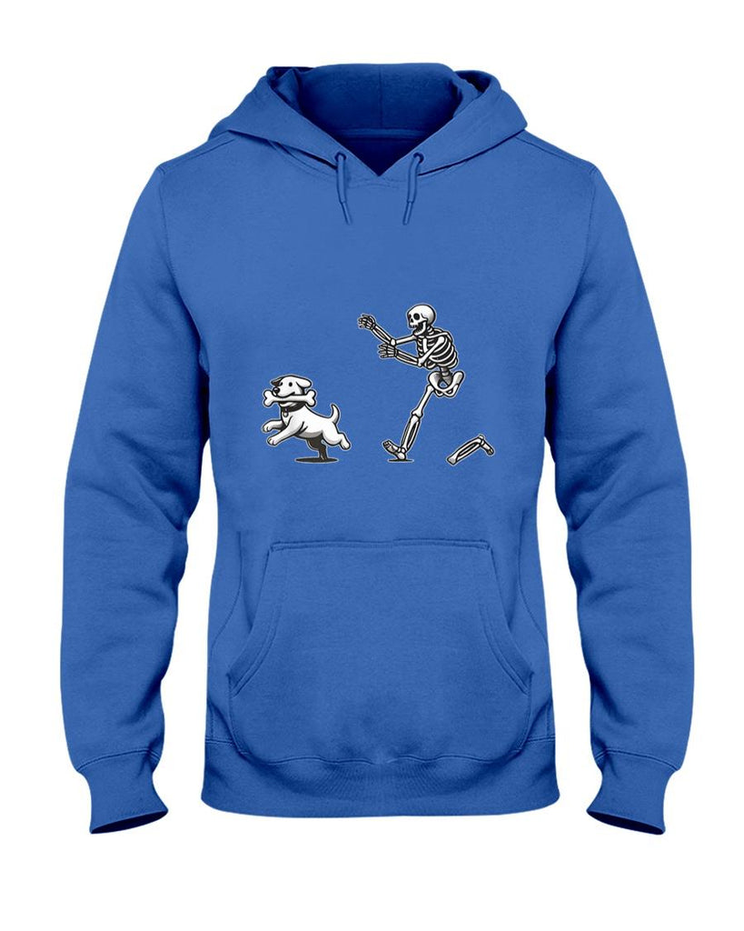 Pet Mom Halloween Shirt - Halloween Dog, Funny Skeleton, Skeleton Chasing Dog Men Women T-Shirt