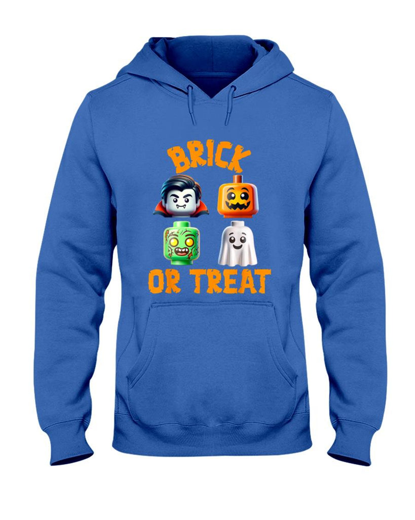 Halloween Shirt - Building Bricks Halloween Costume Brick or Treat Monsters T-Shirt