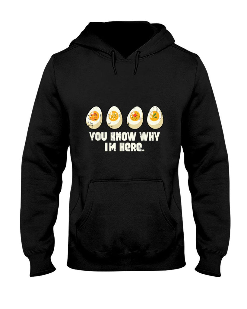 Deviled Eggs You Know Why Im Here Thanksgiving Men Women Kid T-Shirt