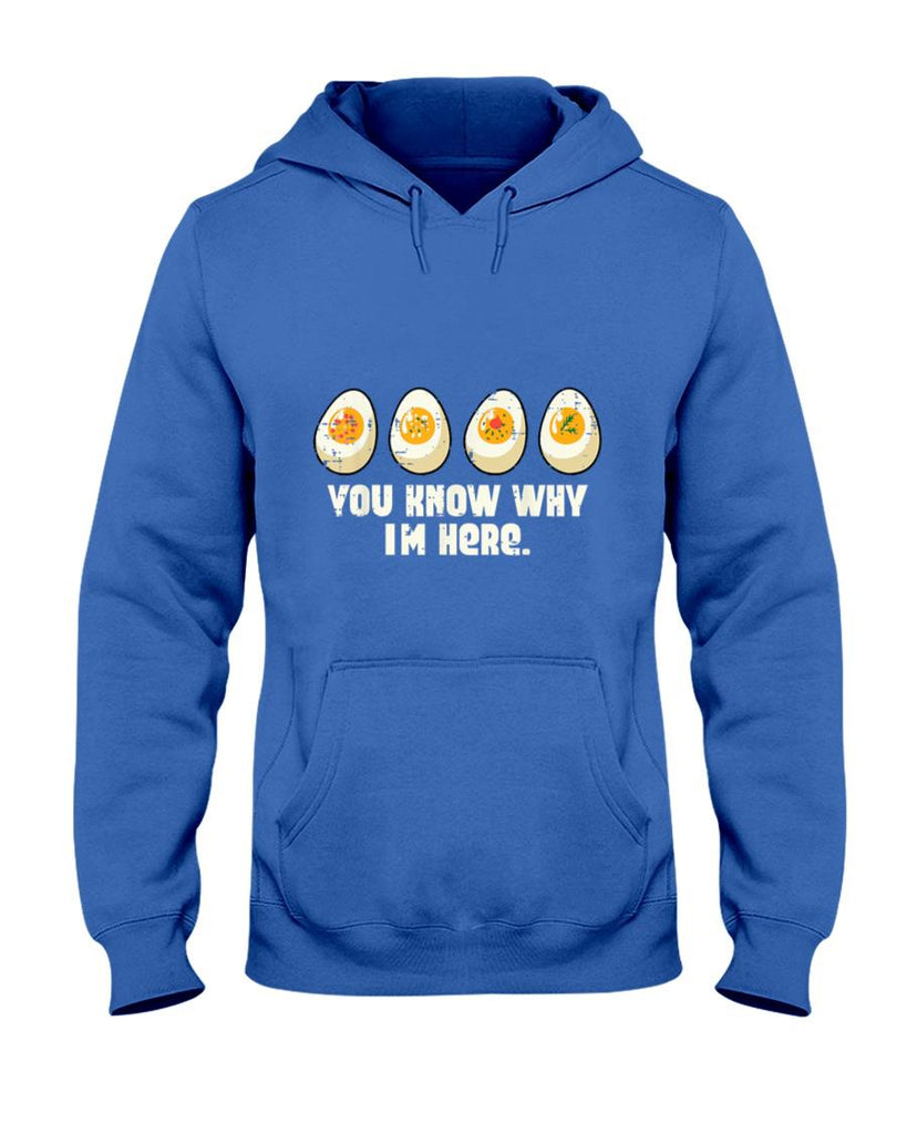 Deviled Eggs You Know Why Im Here Thanksgiving Men Women Kid T-Shirt