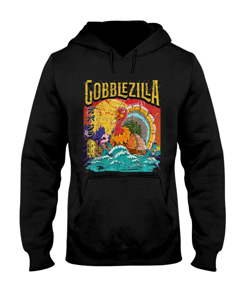Turkey Day Thanksgiving Gobblezilla T-Shirt