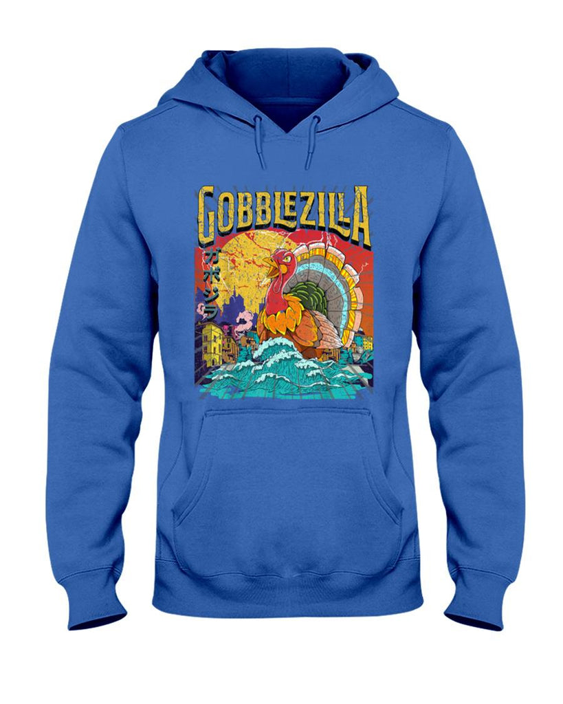Turkey Day Thanksgiving Gobblezilla T-Shirt