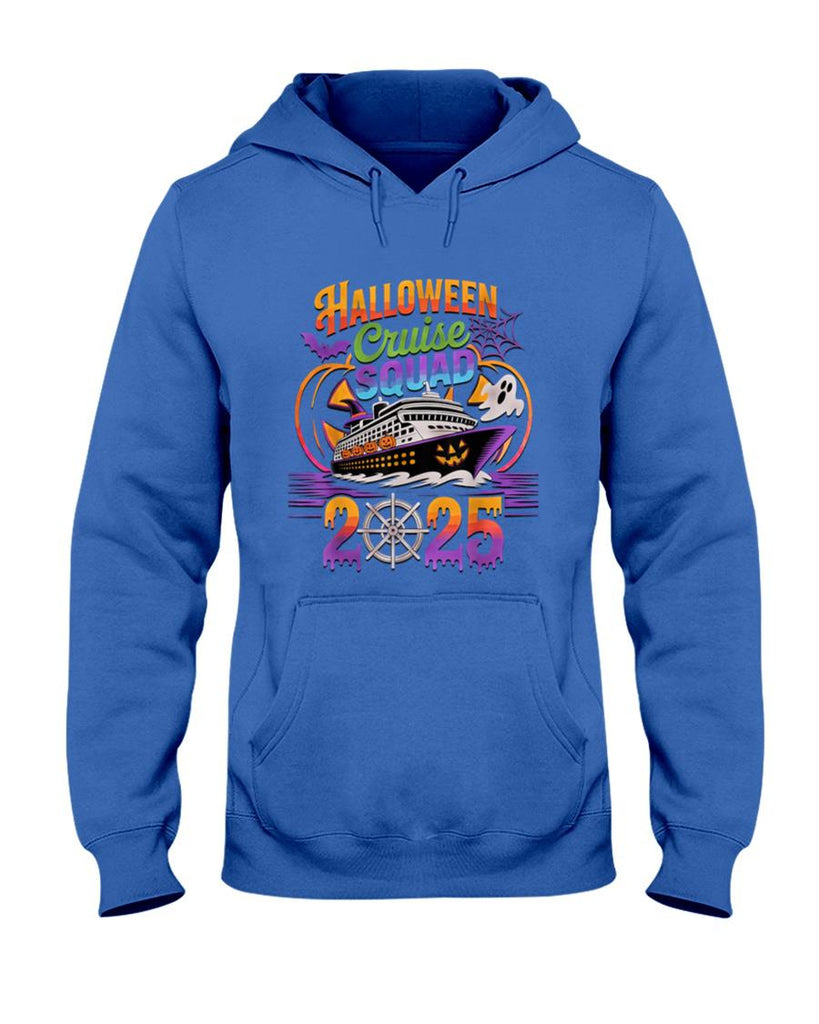 Halloween Shirt - Halloween Cruise Squad 2025 Matching Cruising Crew Vacation T-Shirt