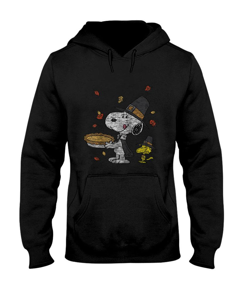Peanuts - Thanksgiving Scene Raglan Baseball Tee