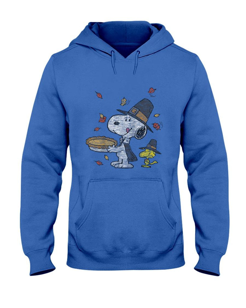 Peanuts - Thanksgiving Scene Raglan Baseball Tee