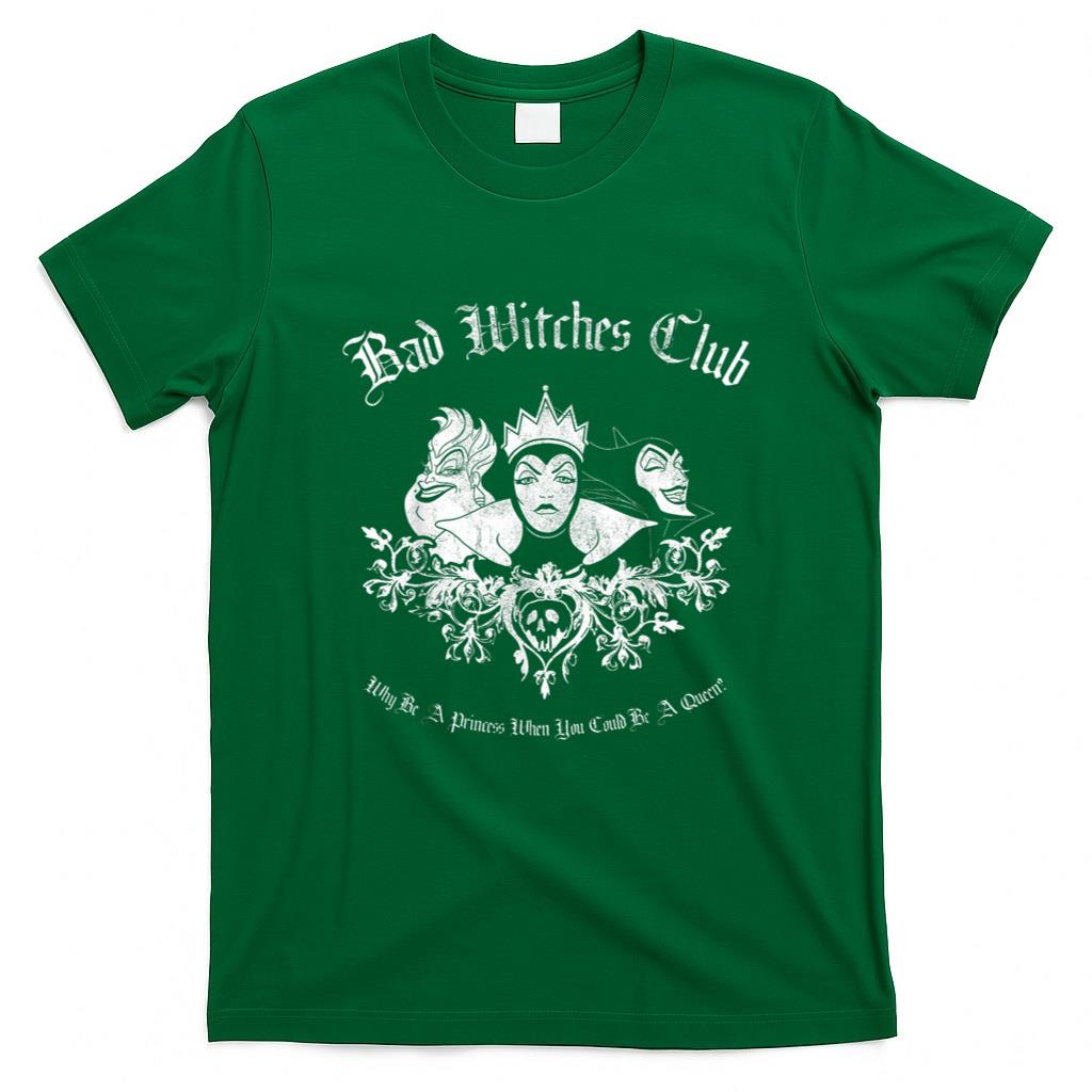 Halloween Shirt - Disney Villains Bad Witches Club Group Shot Vintage T-Shirt