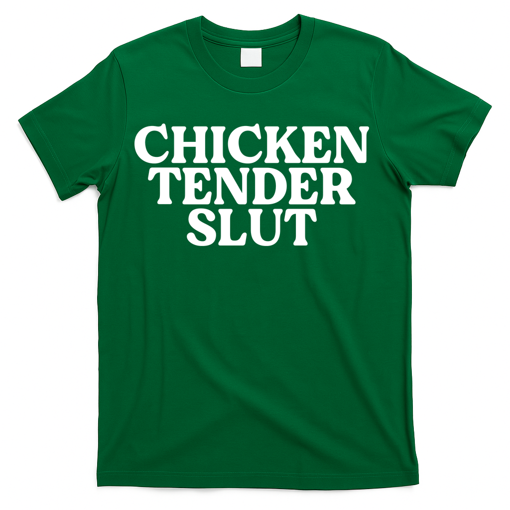 Chicken Tender Slut Funny Chicken Lover Gift T-Shirt