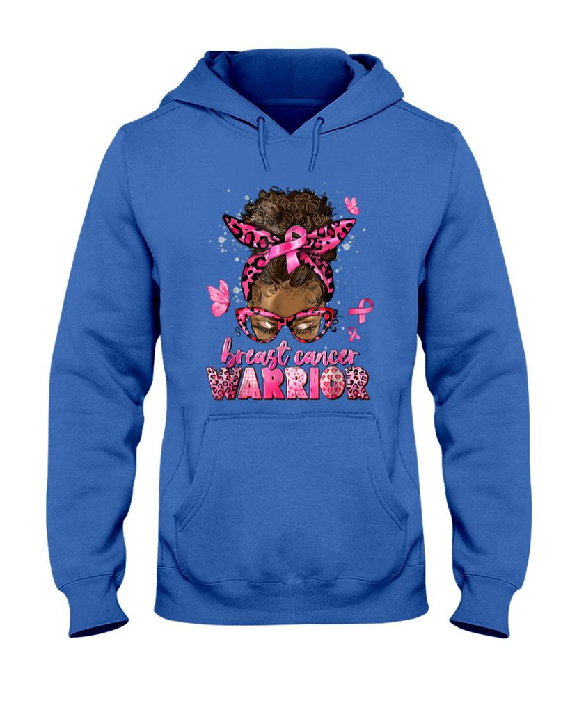 Breast Cancer Awareness Warrior Black Women Melanin Survivor T-Shirt