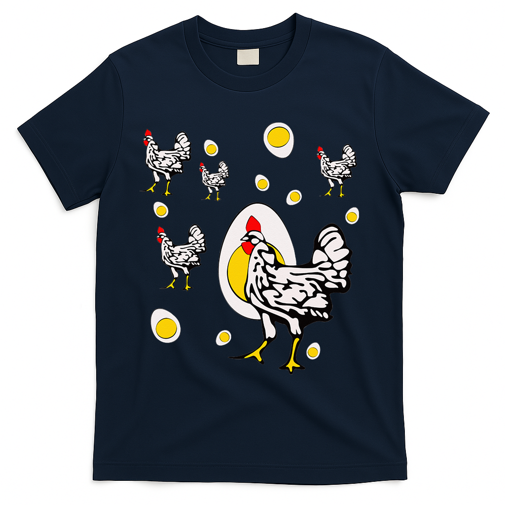 Roseanne Chicken Retro Chickens T-Shirt