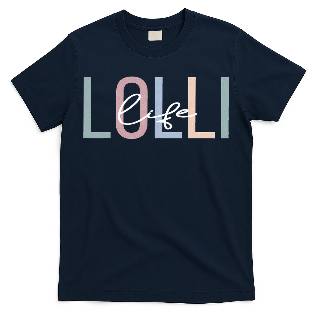 Lolli Life Lolli Grandma Boho Lolli Grandmother T-Shirt