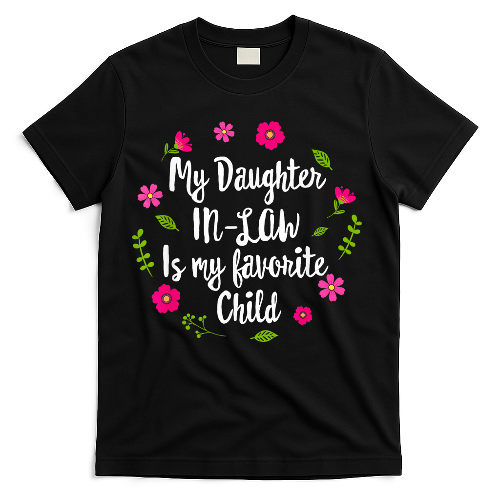My Daughter In Law Is My Favorite Child Funny for Mom Wo T-Shirt