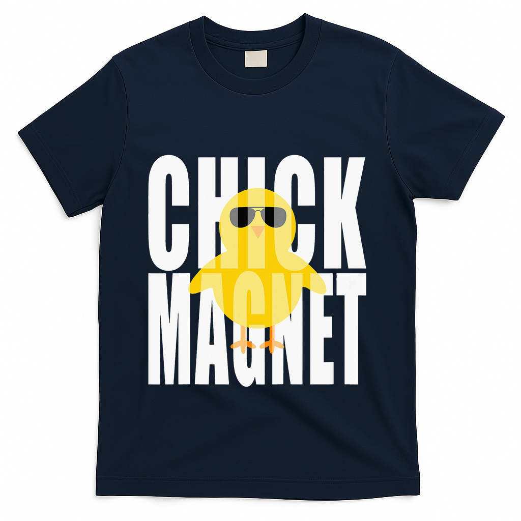 Chick Magnet Cute Easter Baby Chicken Sunglasses Art T-Shirt